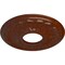 Ekena Millwork Blackthorn Medallion (Canopies up to 4 7/8"), 11 3/4"OD x 3 5/8"ID x 1"P, Burnished Mahogany Crackle CM11BLBMC - alternate 4